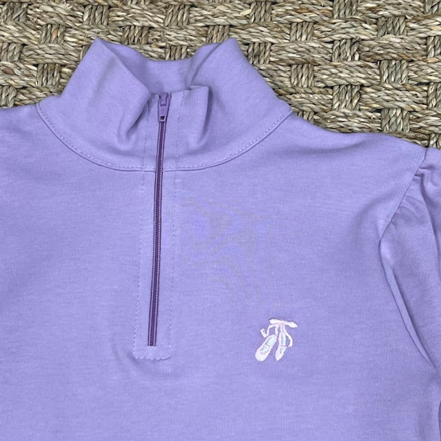 Luigi Pullover Jacket, Ballet Slipper on Lavender