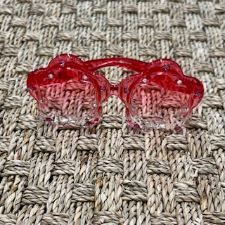 Bari Lynn Ombre Flower Sunglasses