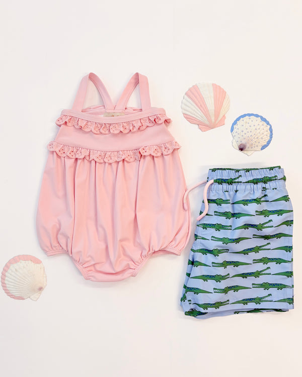 Beaufort Bonnet St. Barts Bubble Bathing Suit, Palm Beach Pink