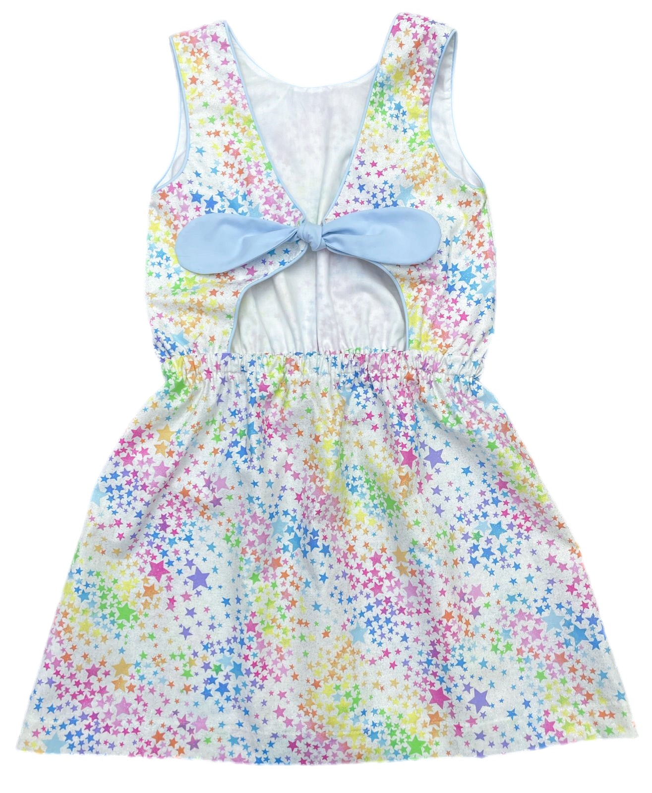 James & Lottie Kristin Knot Dress, Glitter Stars