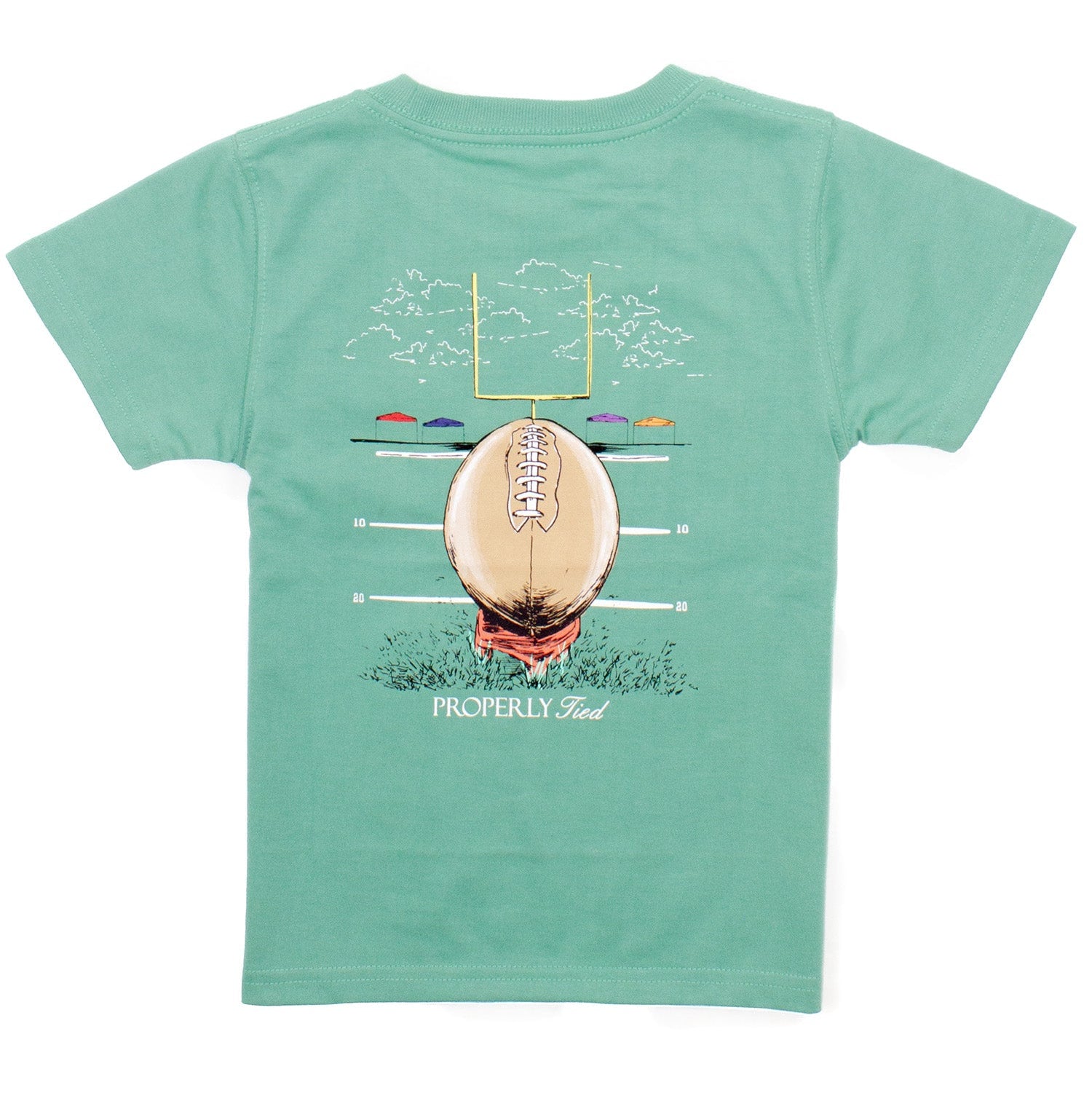 Properly Tied Field Goal Tee, Ivy