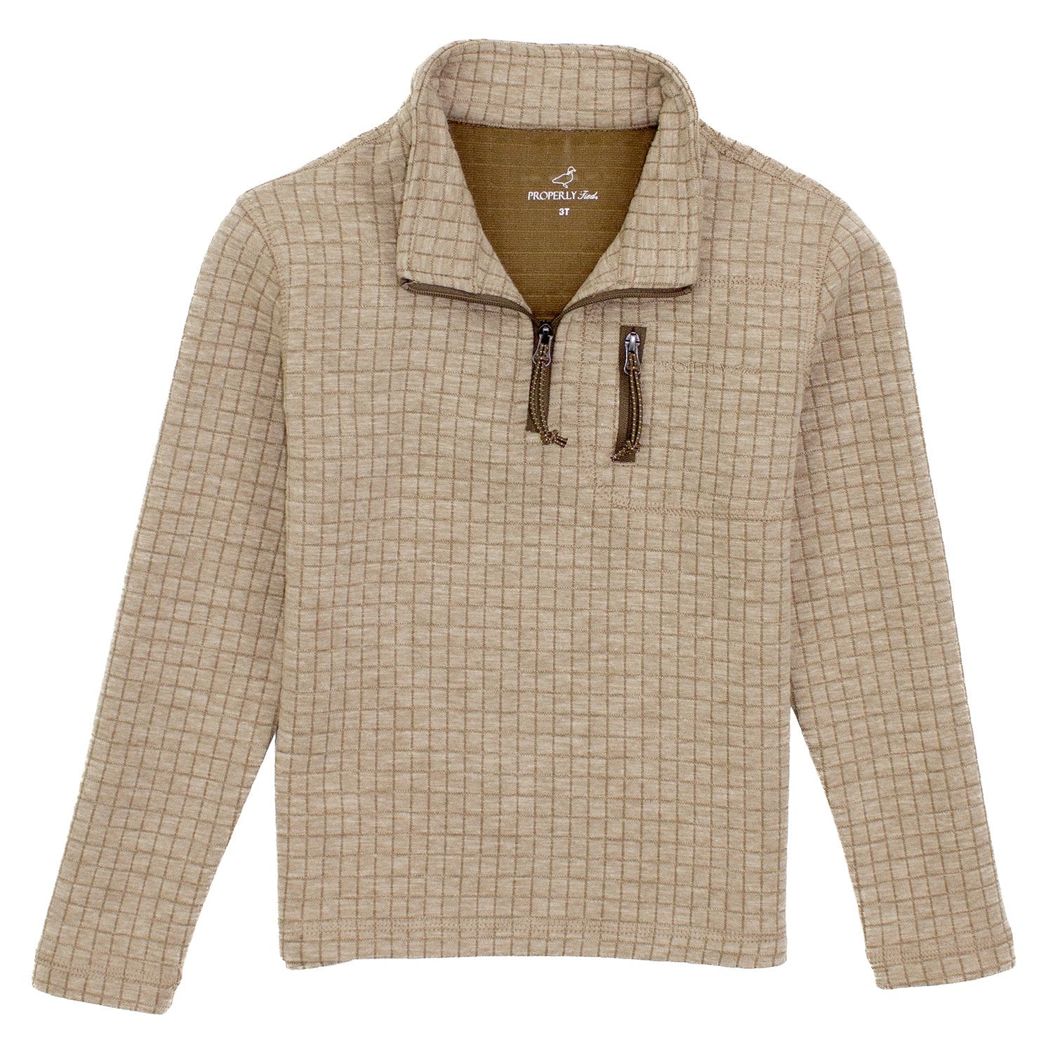 Properly Tied Delta Pullover, White Oak