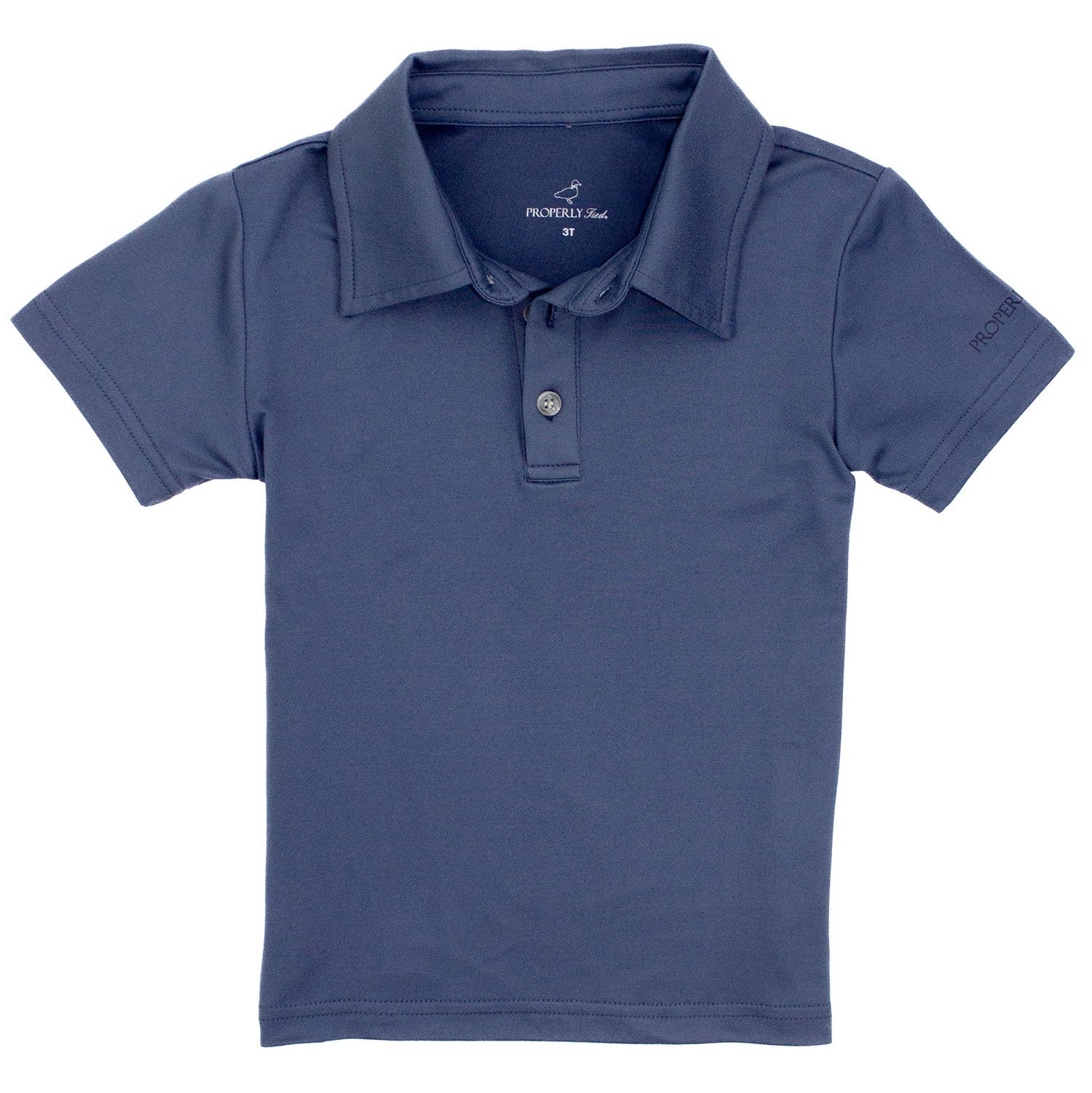Properly Tied Ravine Polo, Dusk Blue