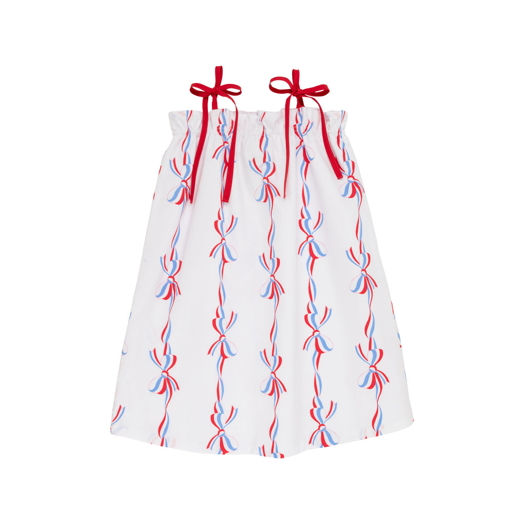 Beaufort Bonnet Lainey's Little Dress, America's Birthday Bows