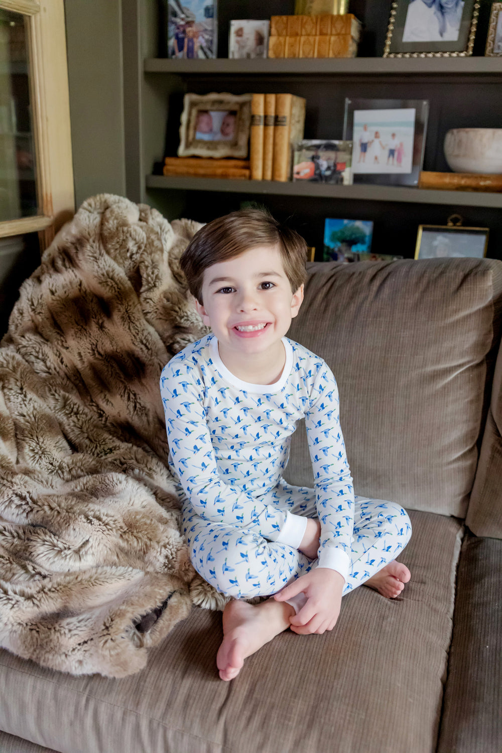 Lila & Hayes Grayson Pajama Pant Set, Mallard Ducks