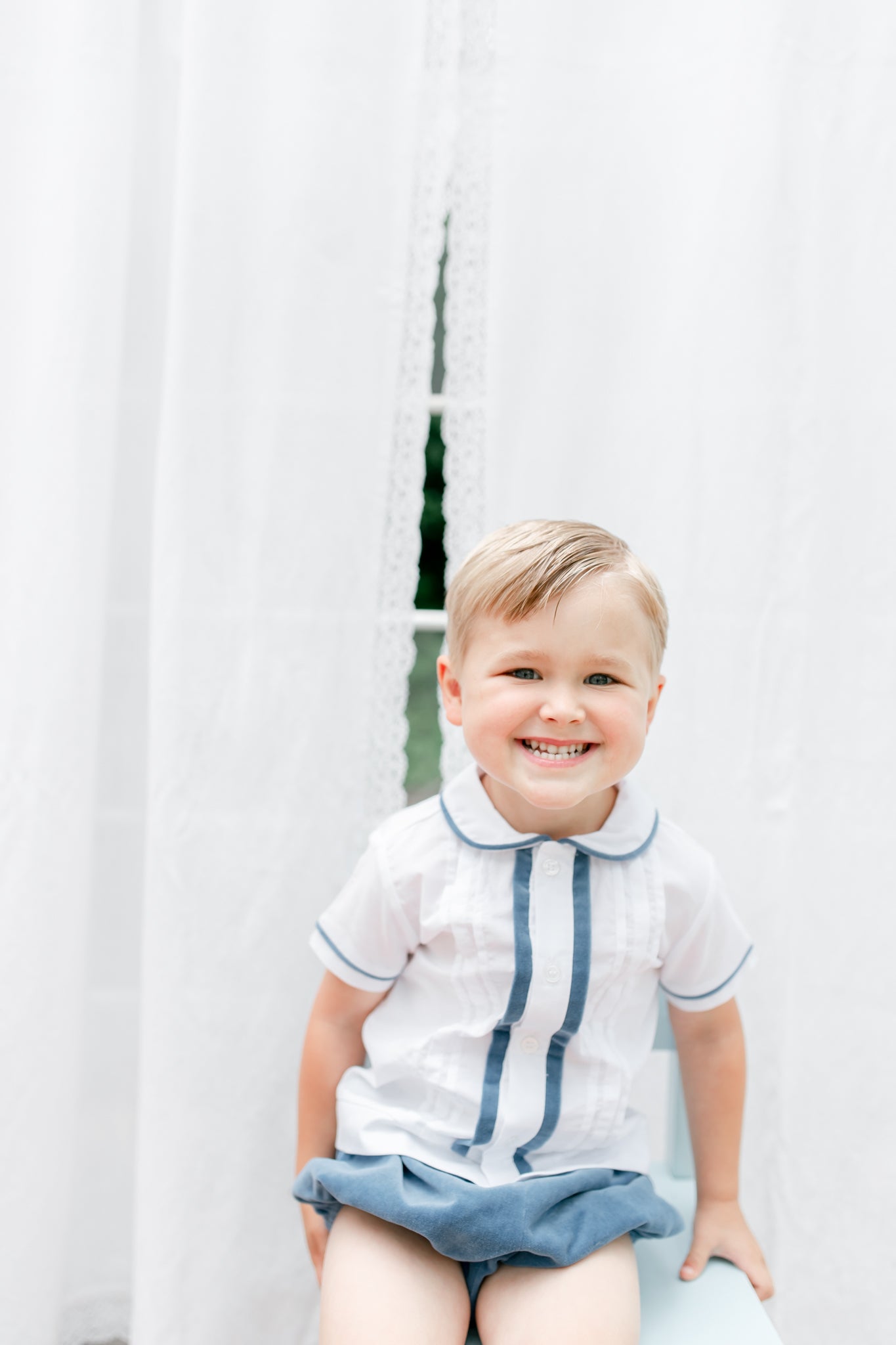 Percy & Tyne Boys Short Set