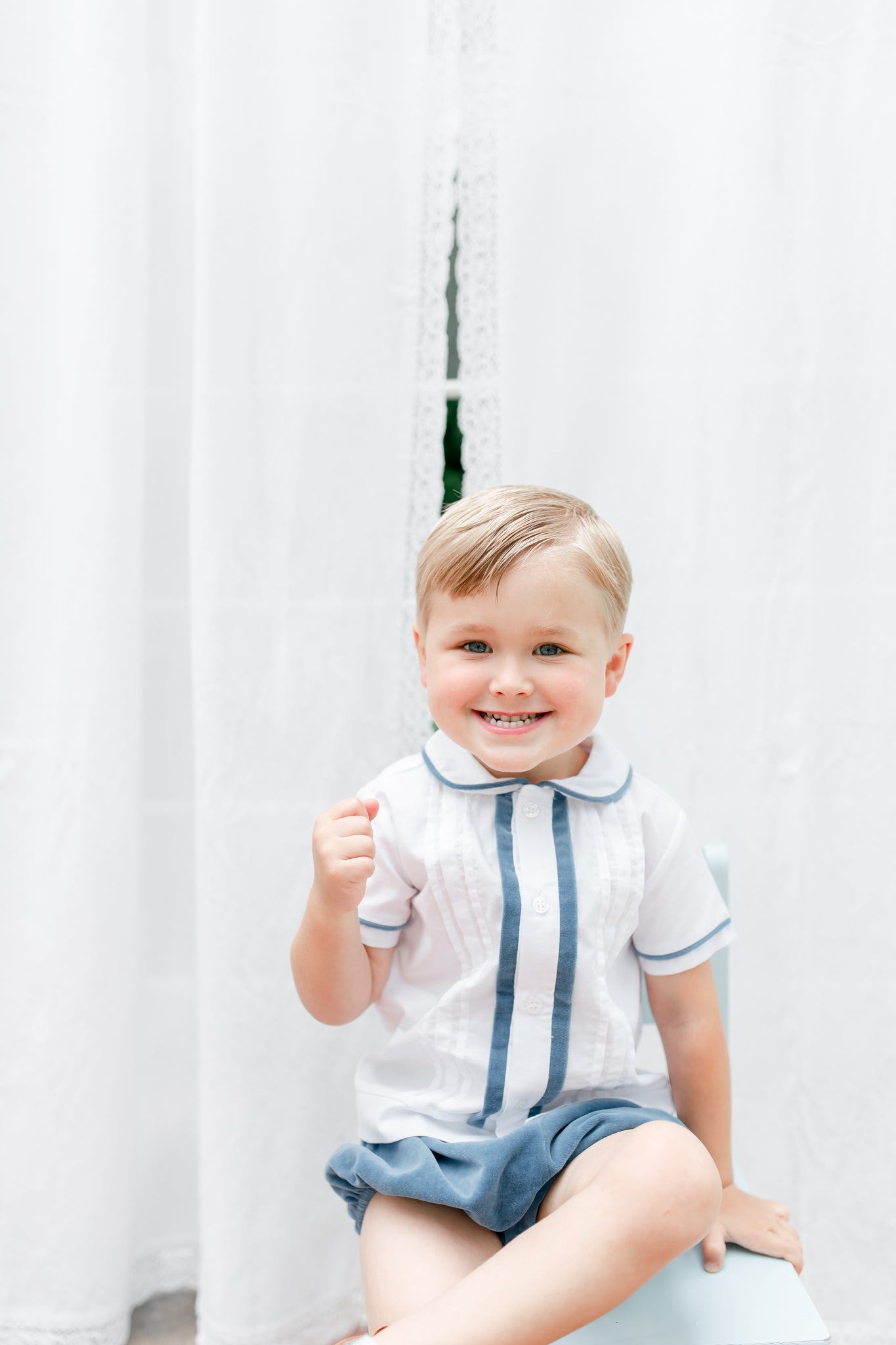 Percy & Tyne Boys Short Set