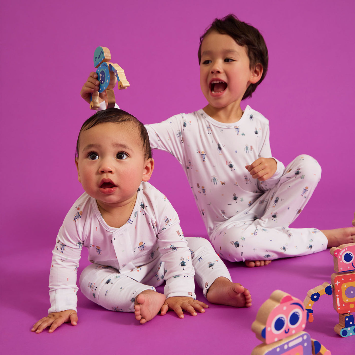 Magnetic Me Love You A Bot Convertible Coverall