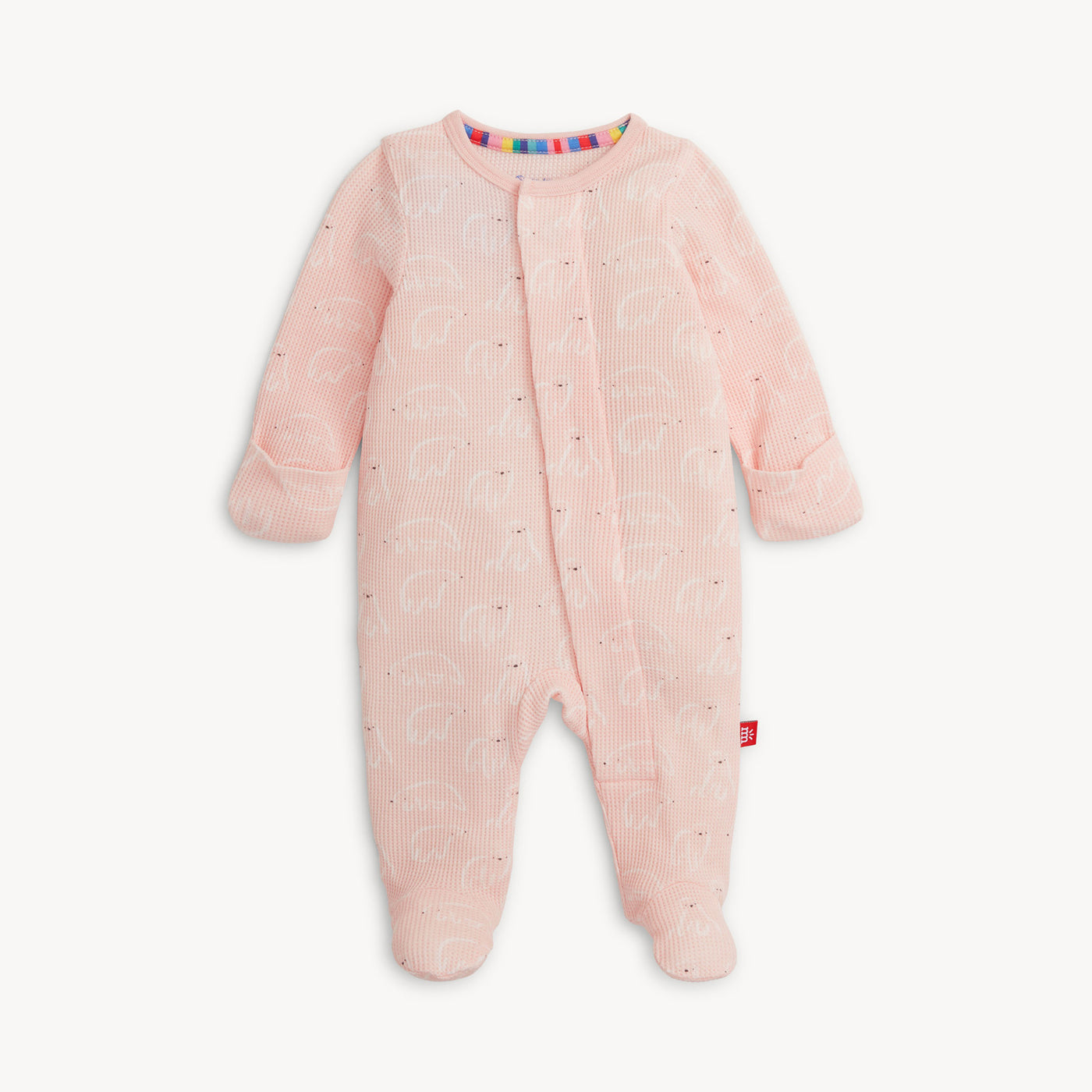 Magnetic Me Pink Polaris Waffle Footie