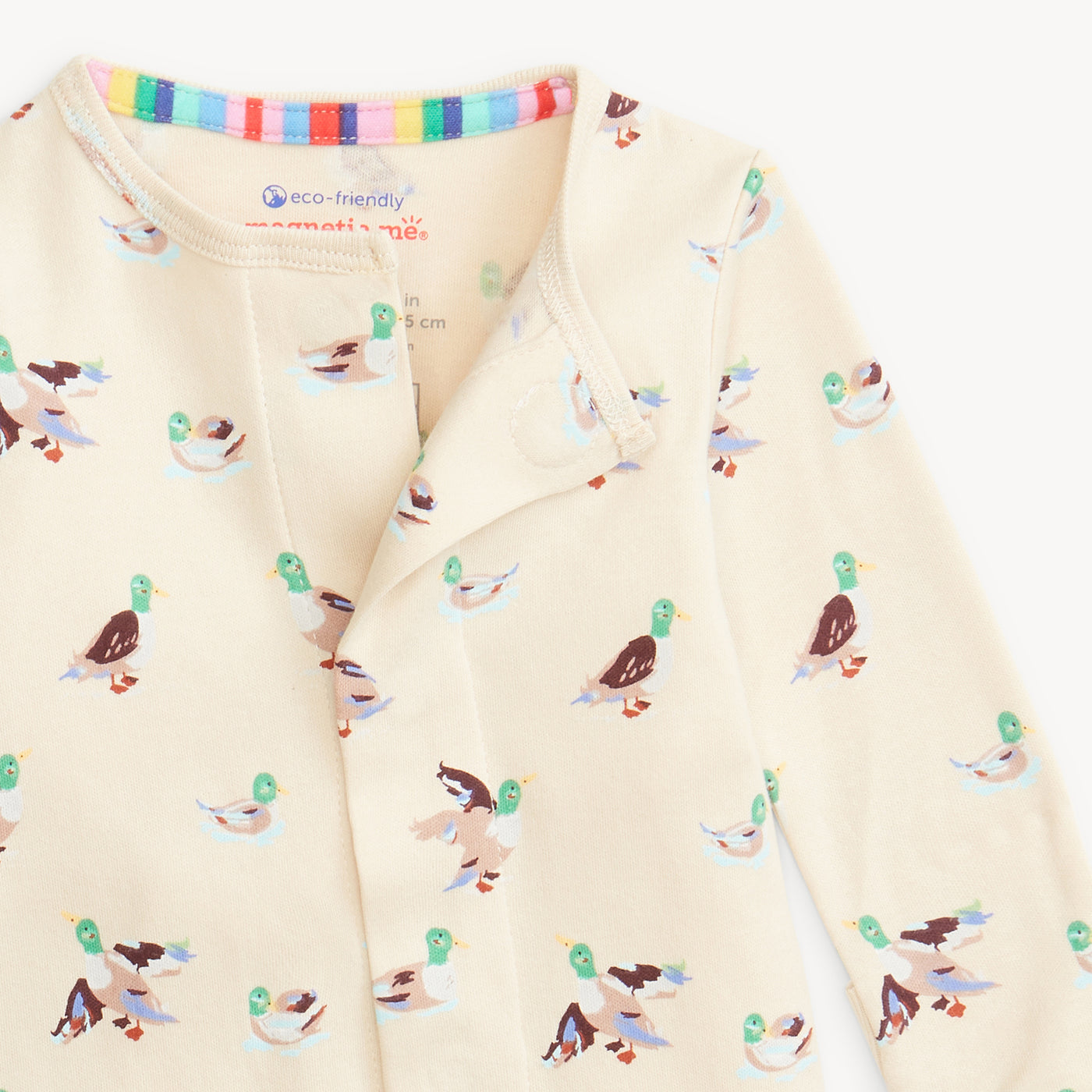 Magnetic Me Quack Me Up Organic Cotton Coverall