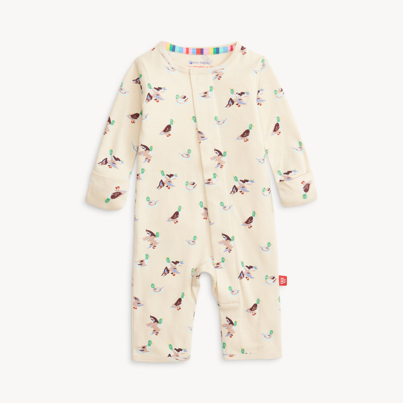 Magnetic Me Quack Me Up Organic Cotton Coverall