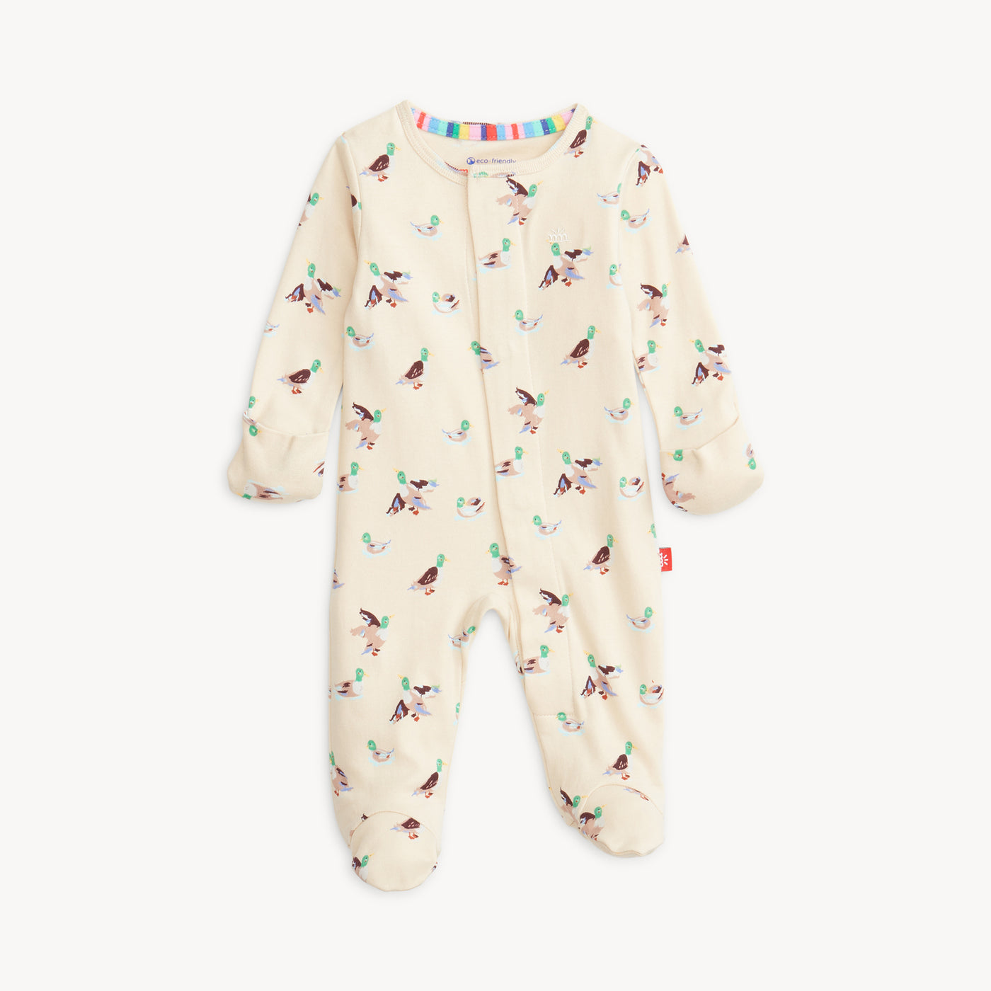 Magnetic Me Quack Me Up Organic Cotton Footie