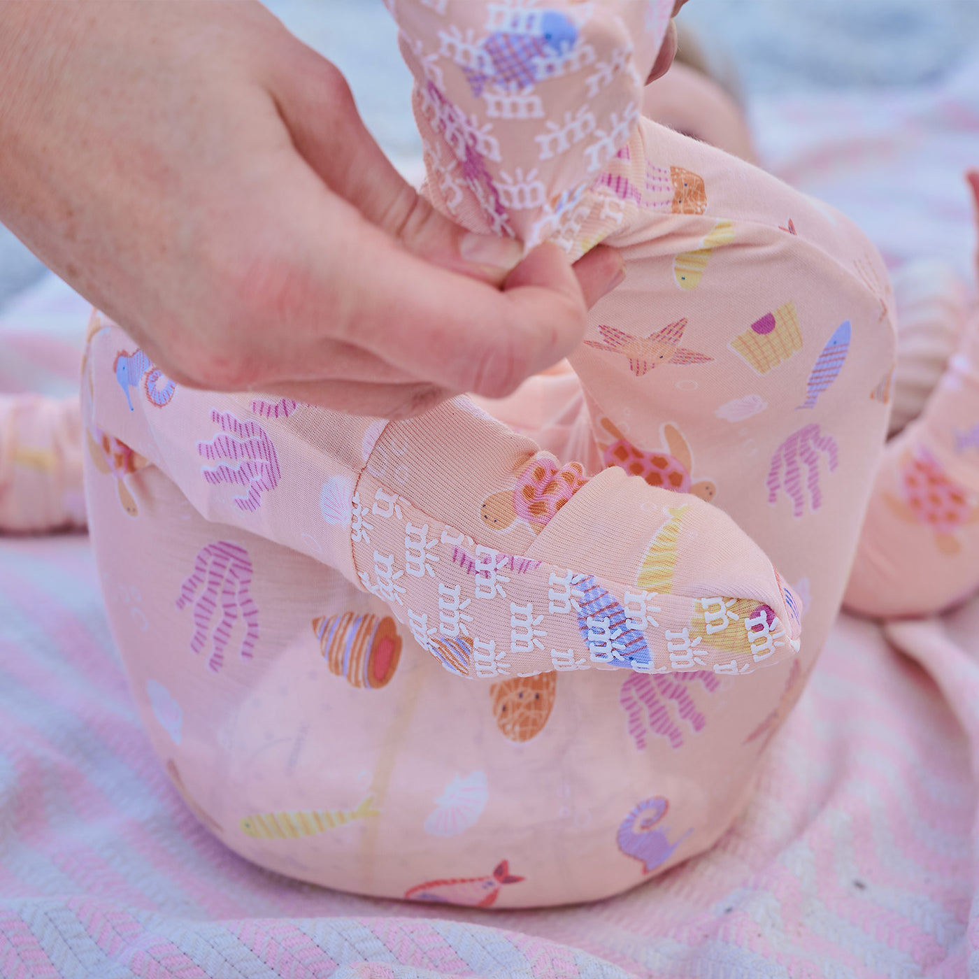 Magnetic Me Deep Chic Pink Modal Convertible Coverall