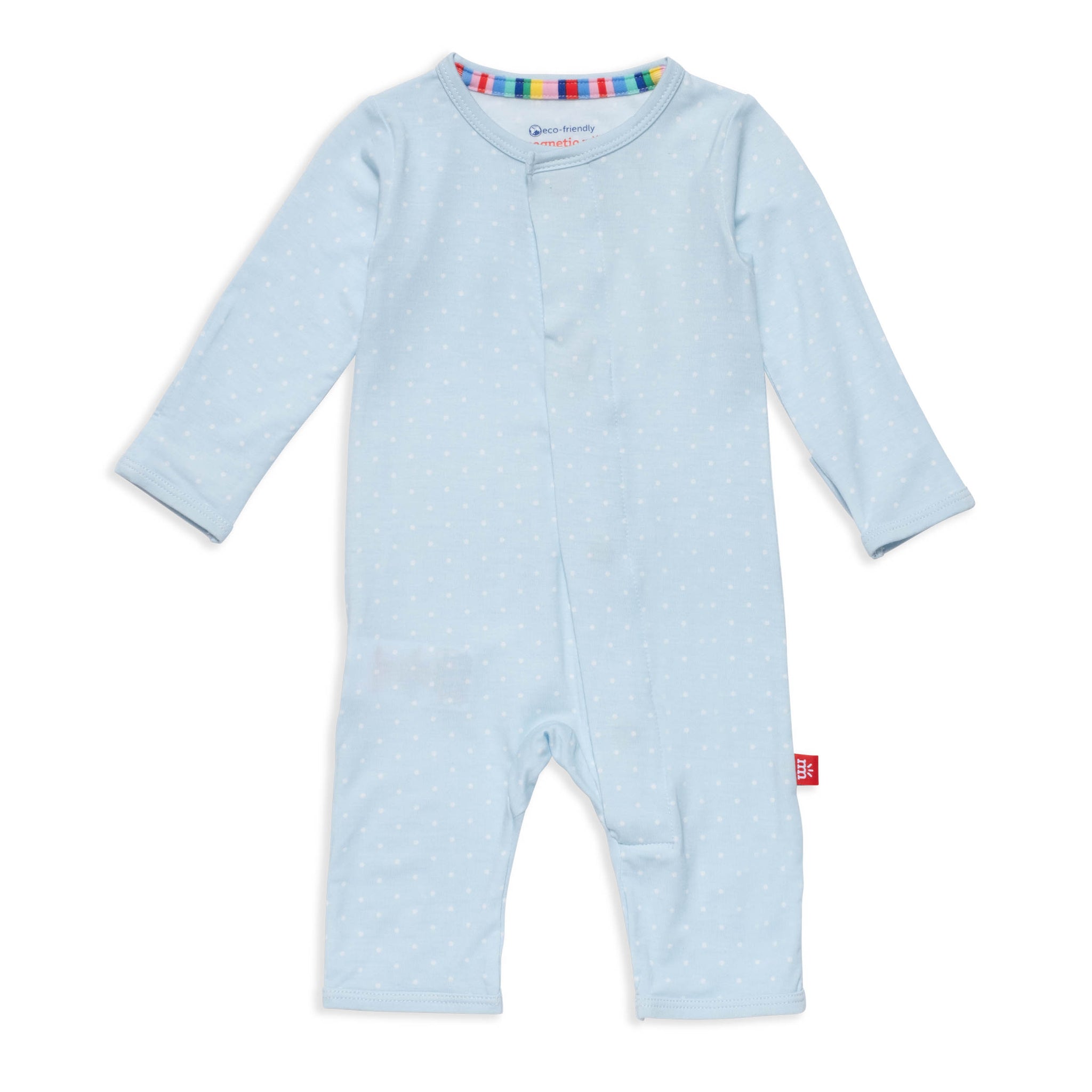 Magnetic Me Pin Dot Blue Modal Coverall