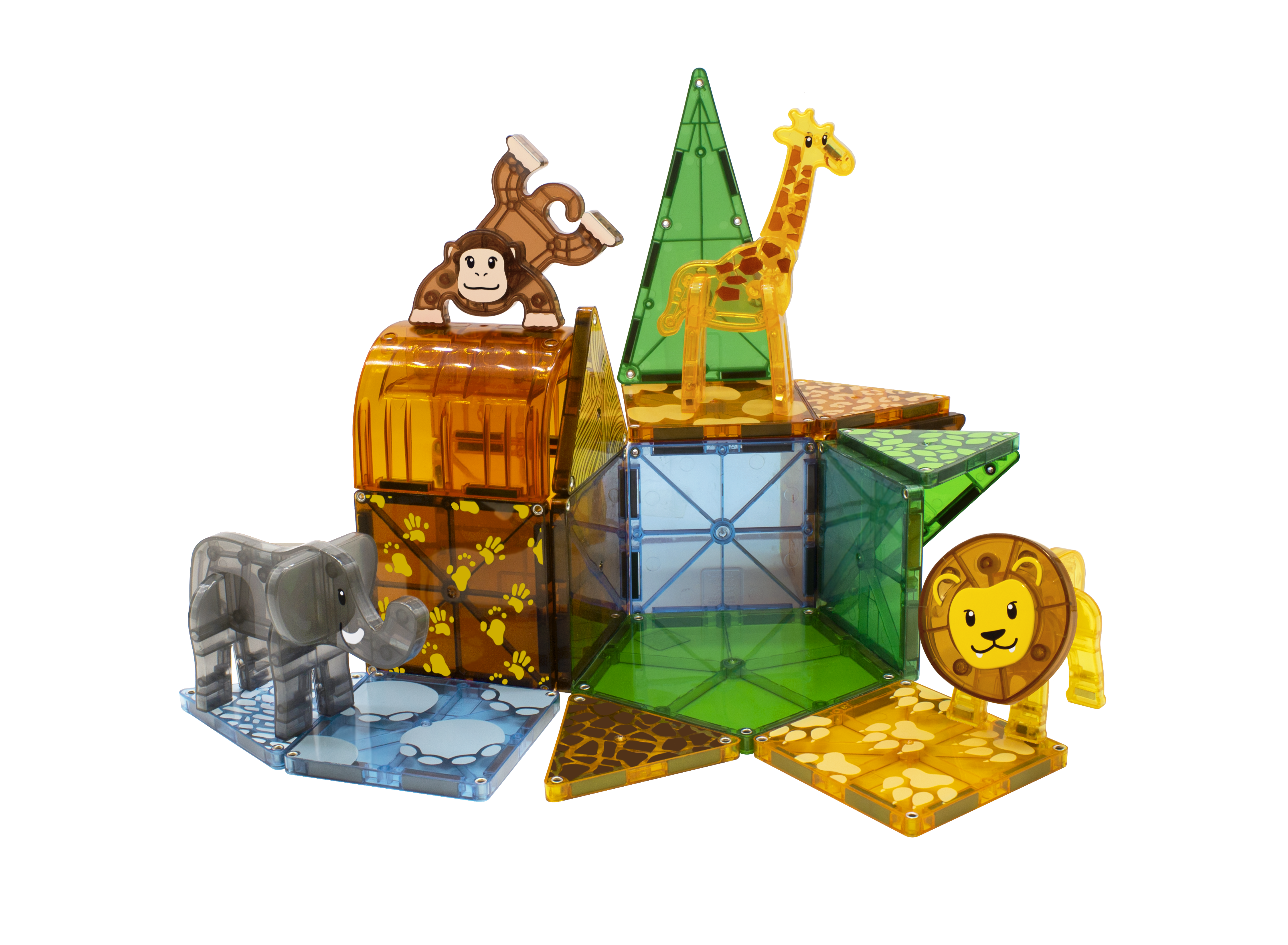 Magna-Tiles Safari Animals 25 Piece Set