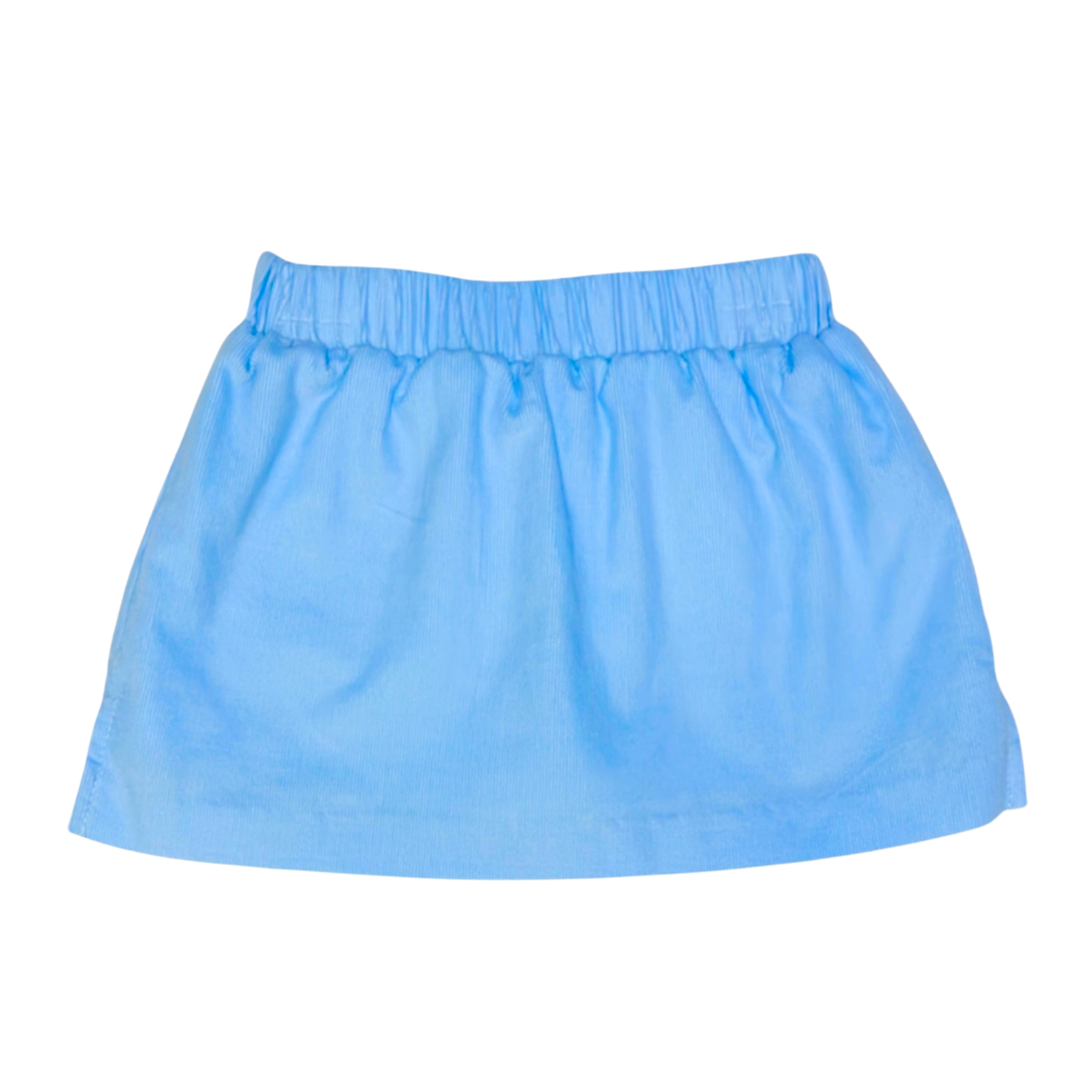 Zuccini Miley Skort, Light Blue Corduroy