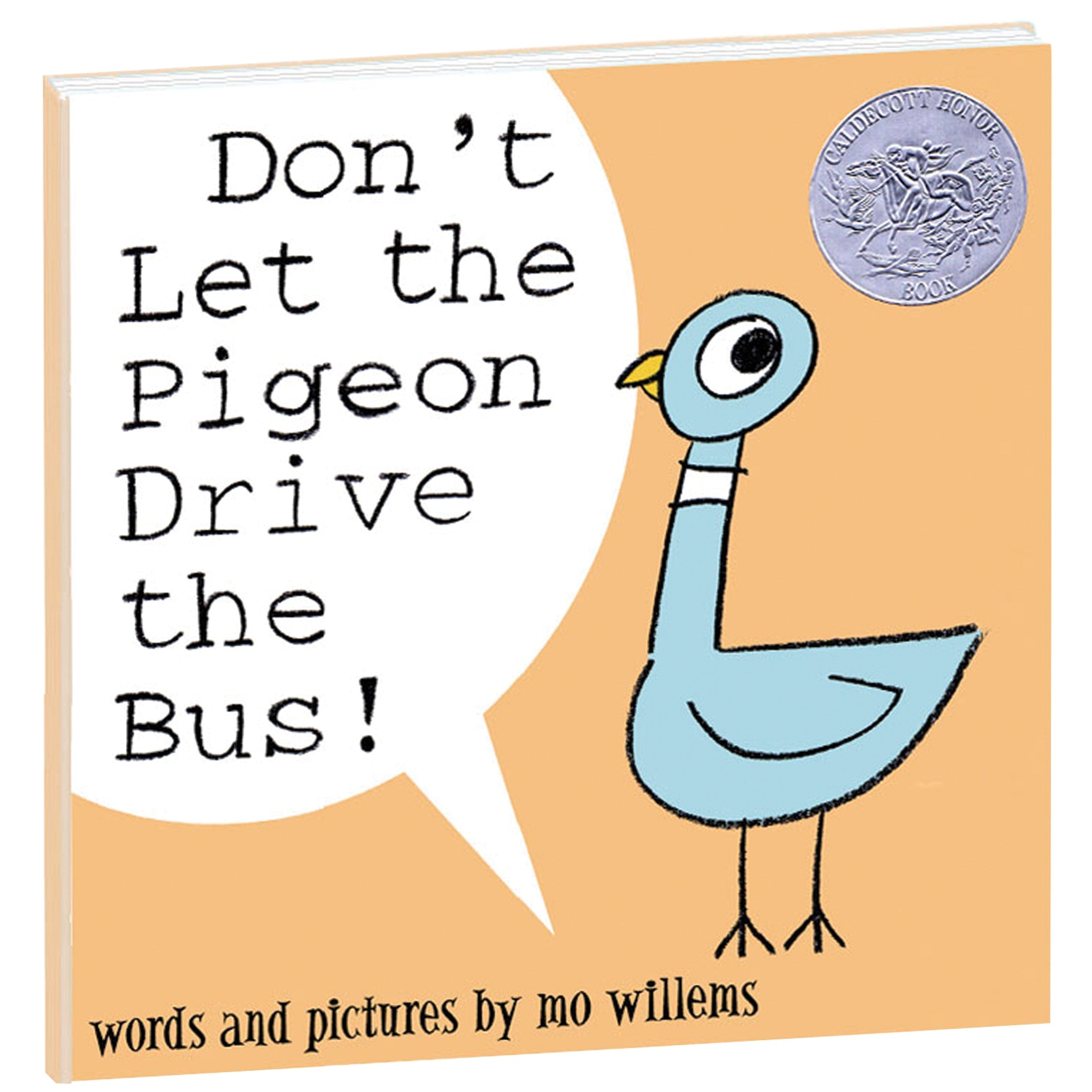 Yottoy Don't Let the Pigeon Drive the Bus! Hardcover Book