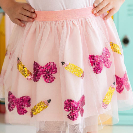 Sweet Wink Back to School Cutie Sequin Tutu
