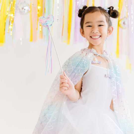 Sweet Wink Mermaid Ombre Cape