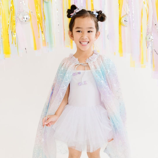 Sweet Wink Mermaid Ombre Cape