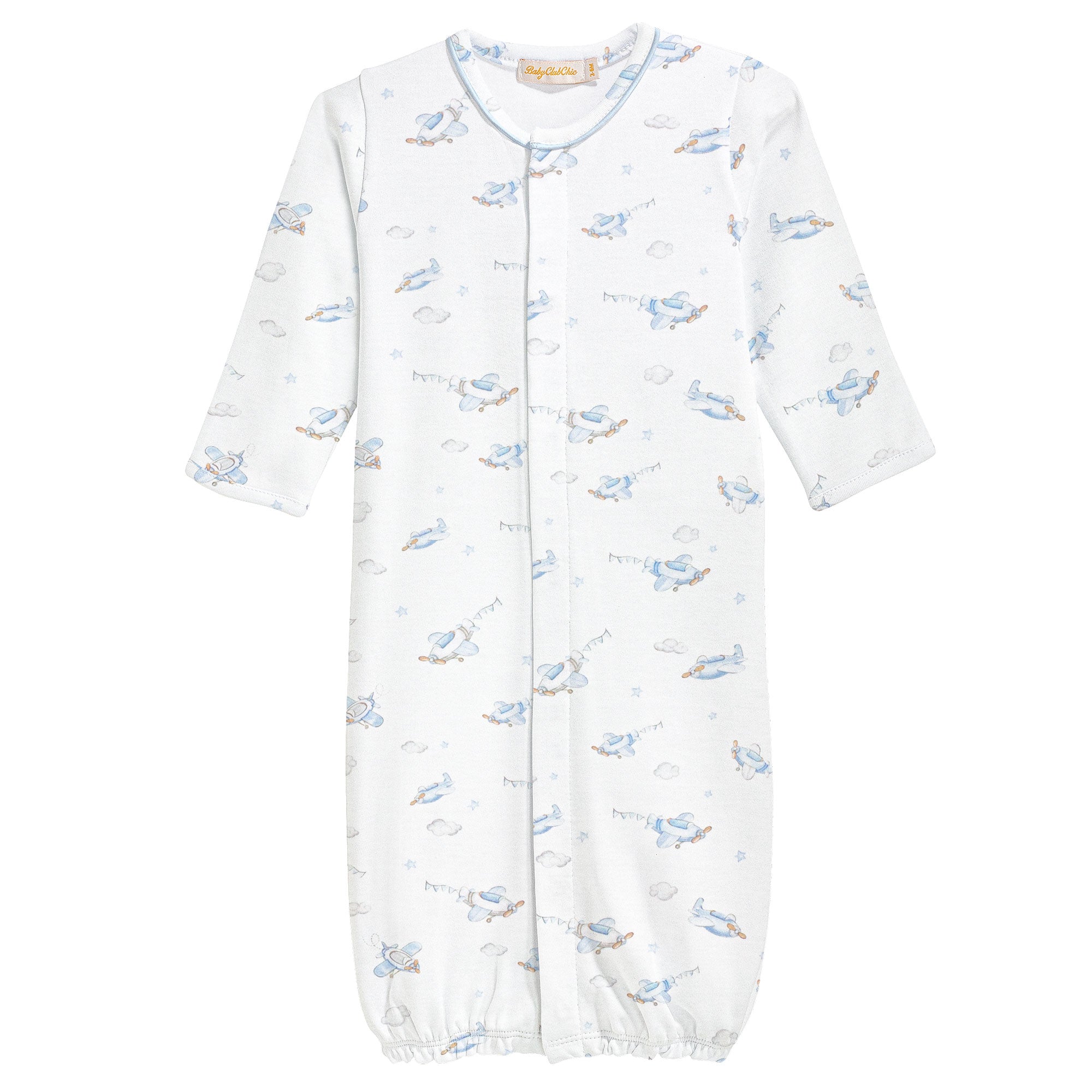 Baby Club Chic Up, Up & Away Printed Converter Gown