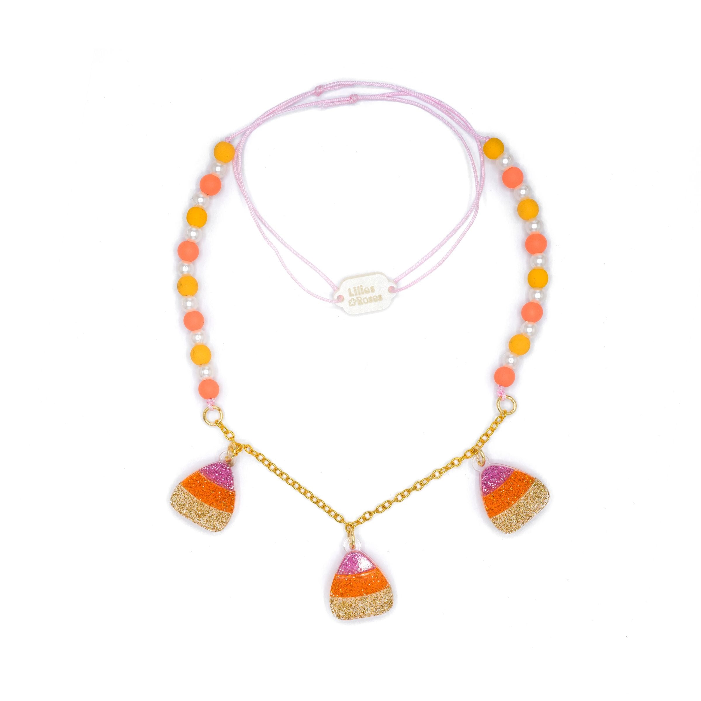 Lilies & Roses Candy Corn Necklace