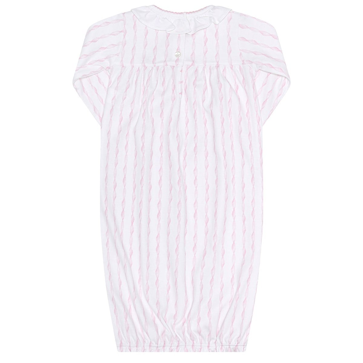 Nella Pima Blue Lamb Print Baby Gown
