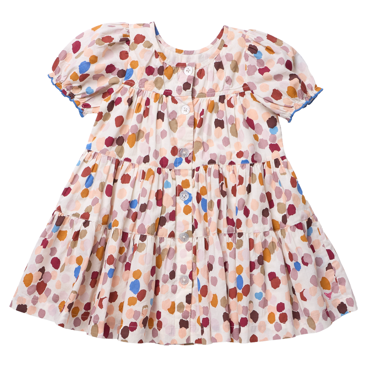 Pink Chicken Elizabeth Dress, Autumn Spots