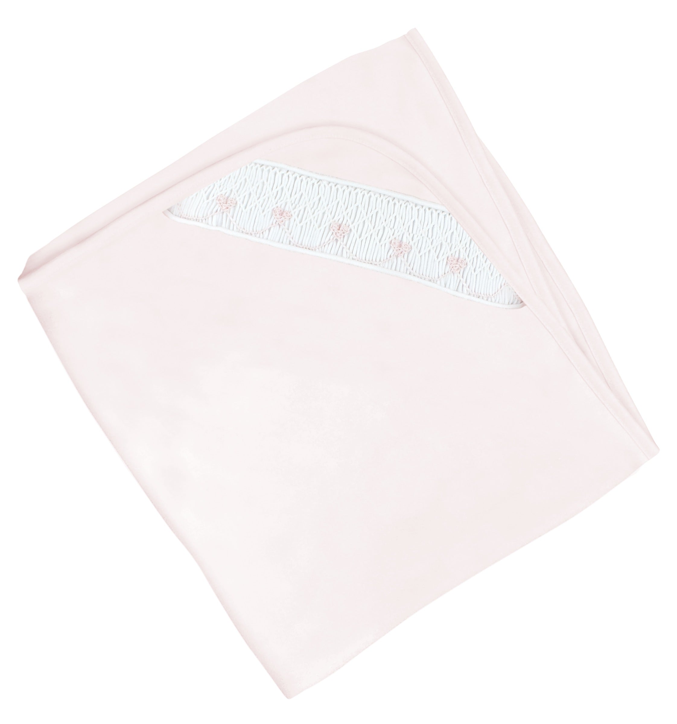 LydaBaby Pink Hearts Smock Collection Blanket