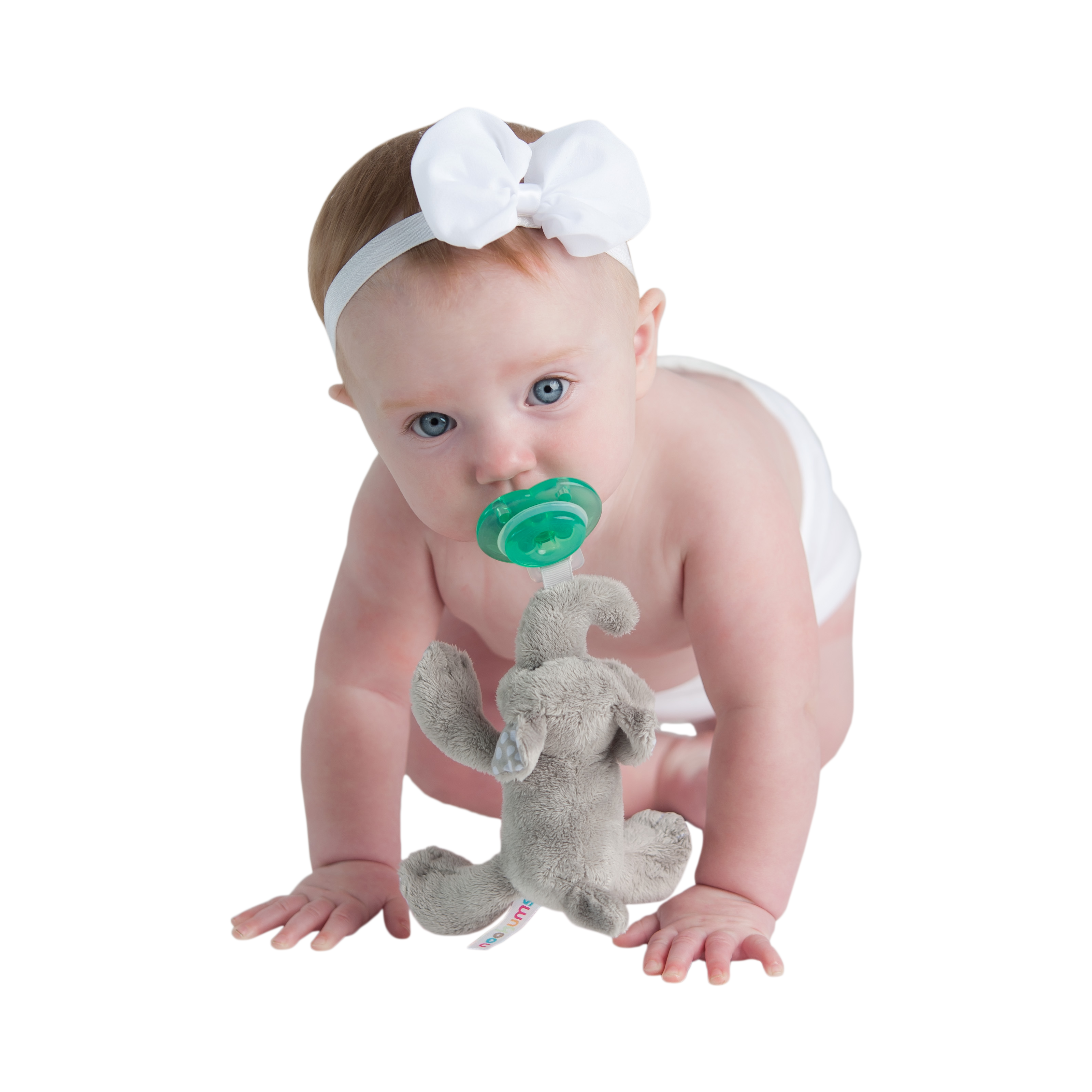 Nookums Paci-Plushies Buddies, Ella Elephant