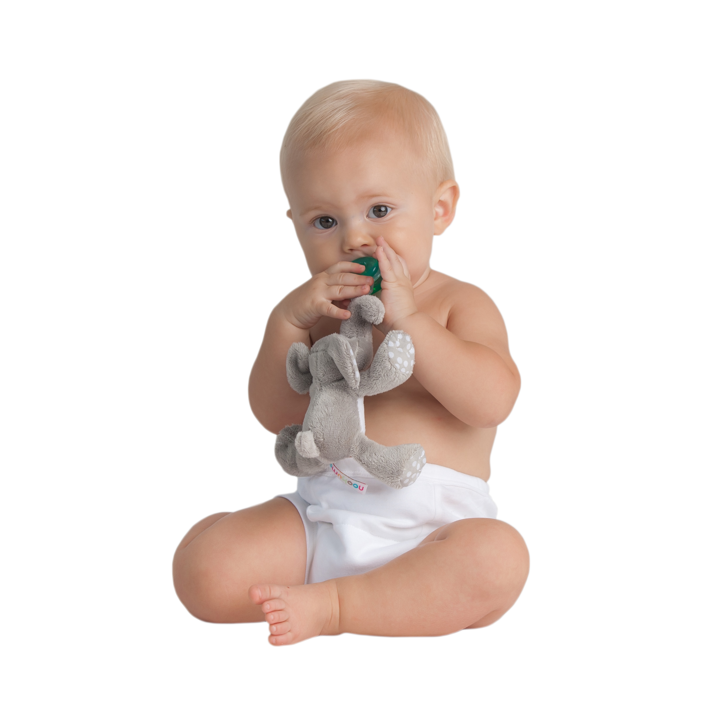 Nookums Paci-Plushies Buddies, Ella Elephant