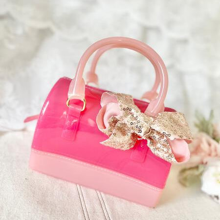 Ce Ce Co Jelly Doctor Bag with Sparkle Bow Hair Clip