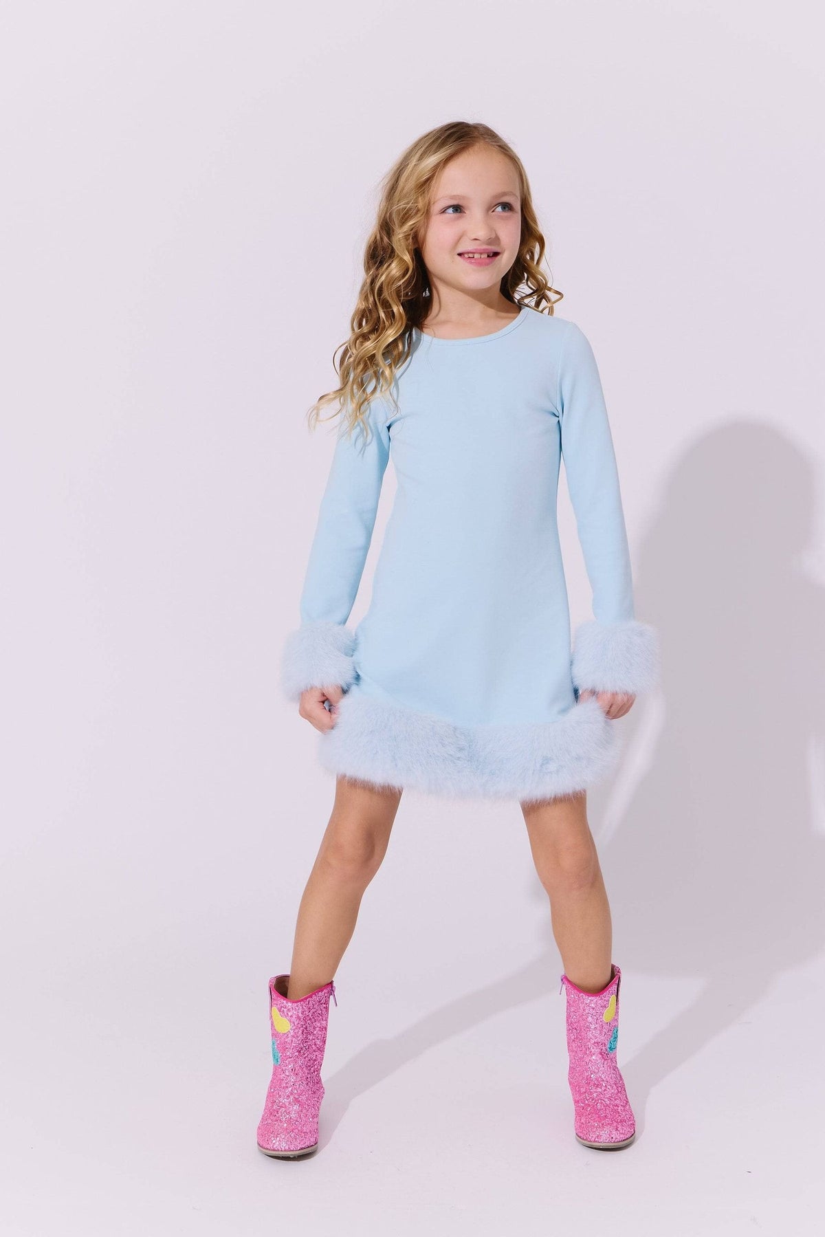 Lola & The Boys Pastel Penelope Dress