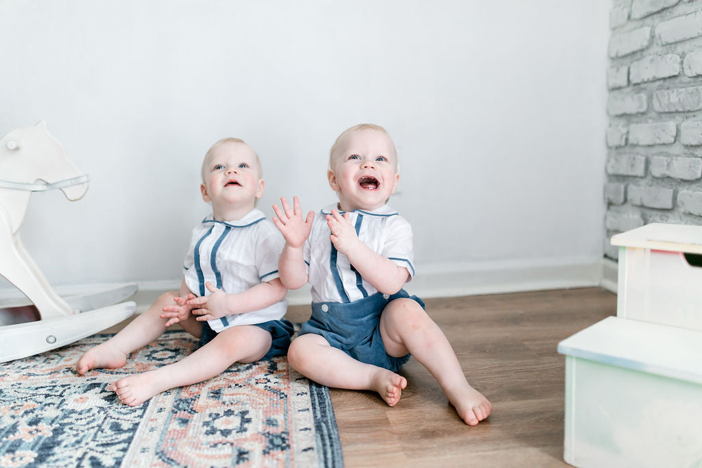 Percy & Tyne Boys Short Set