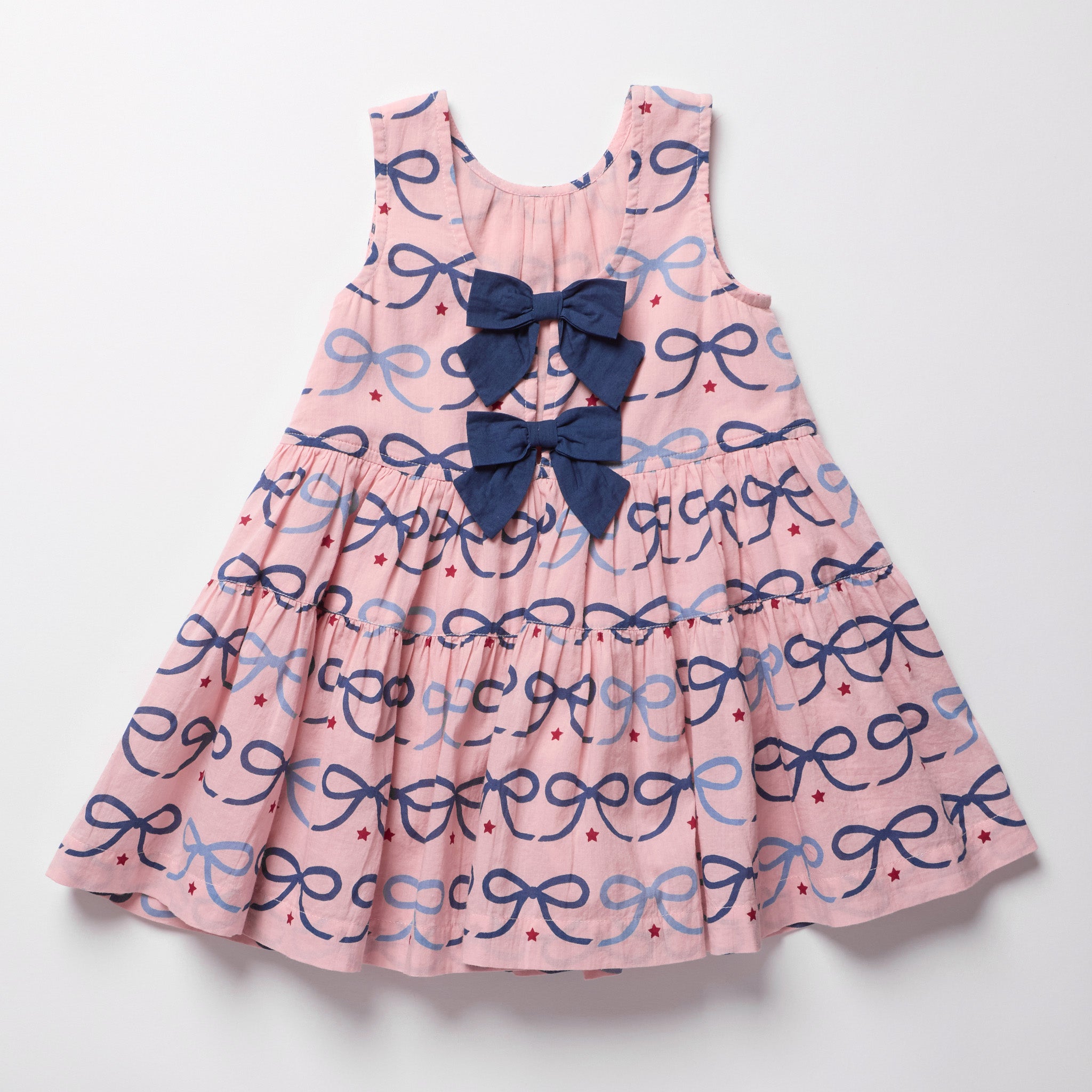 Pink Chicken Eloise Dress, Pink Bows