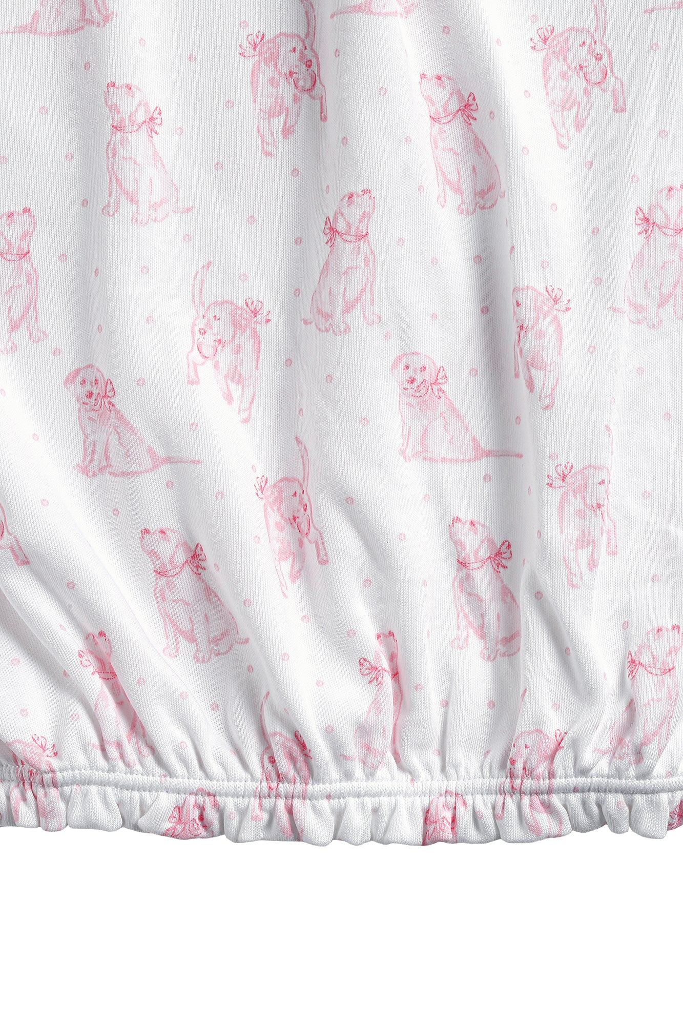 Nella Pima Pink Puppy Love Print Gown
