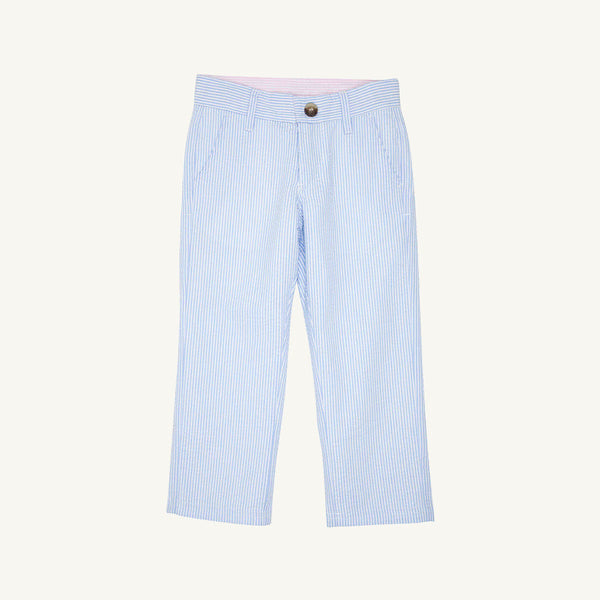 Beaufort Bonnet Prep School Pant, Breakers Blue Seersucker