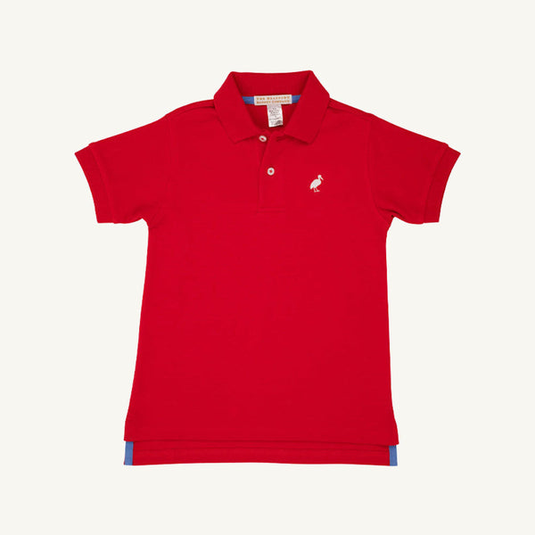 Beaufort Bonnet Prim & Proper Polo, Richmond Red