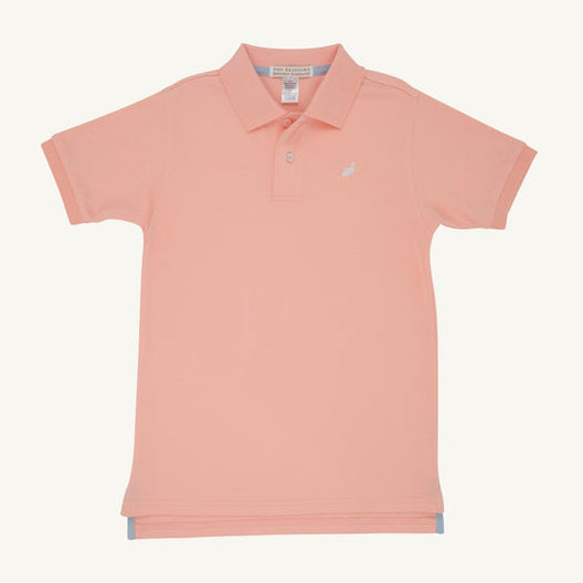 Beaufort Bonnet Prim & Proper Polo, Pompano Peach
