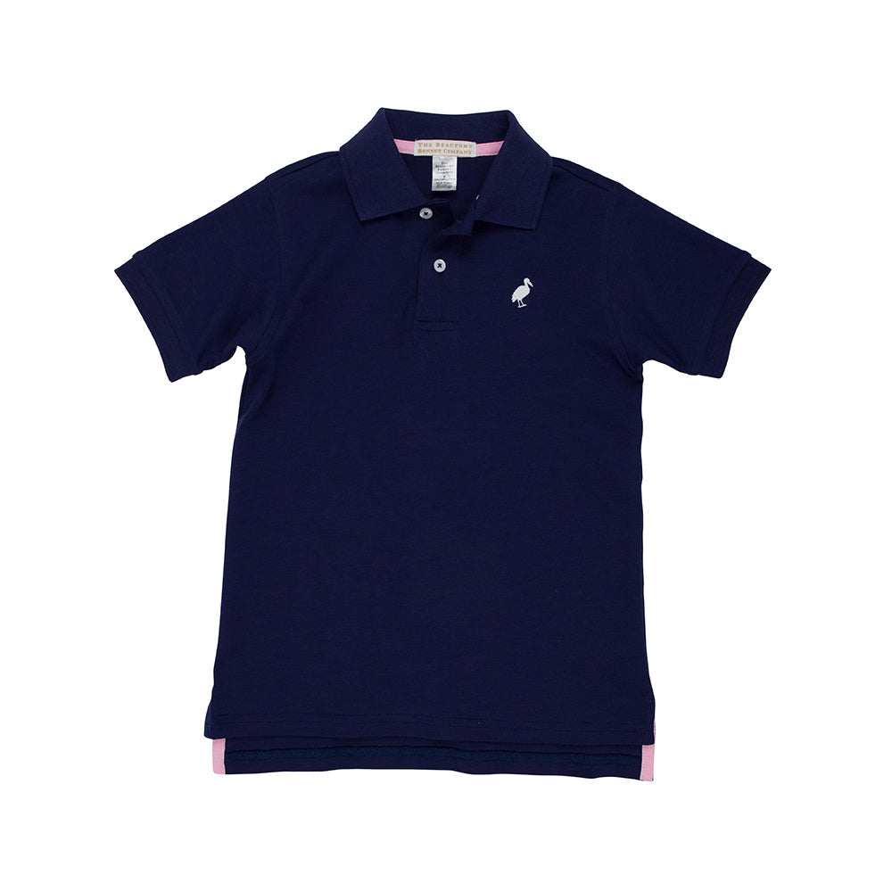 Beaufort Bonnet Prim & Proper Polo, Nantucket Navy