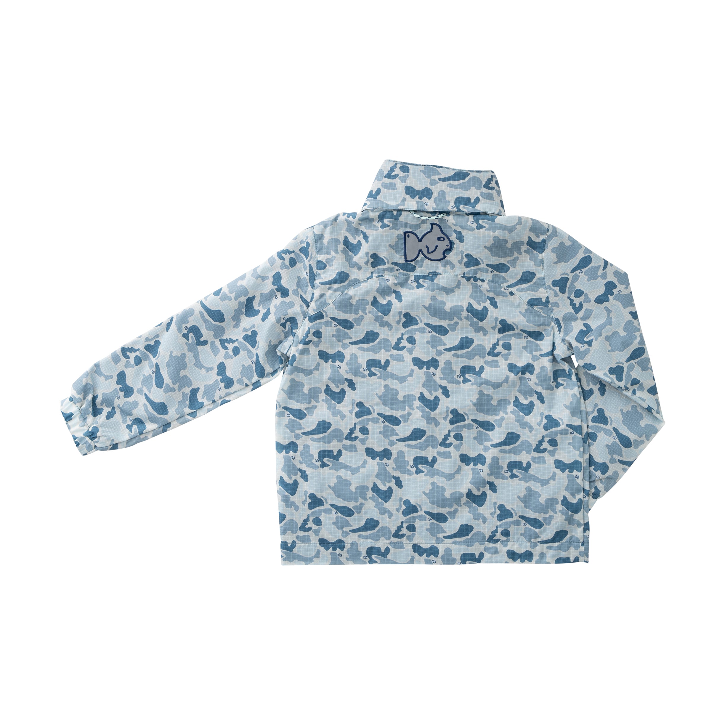 Prodoh Reflective Rain Jacket, Blue Break Point Camo