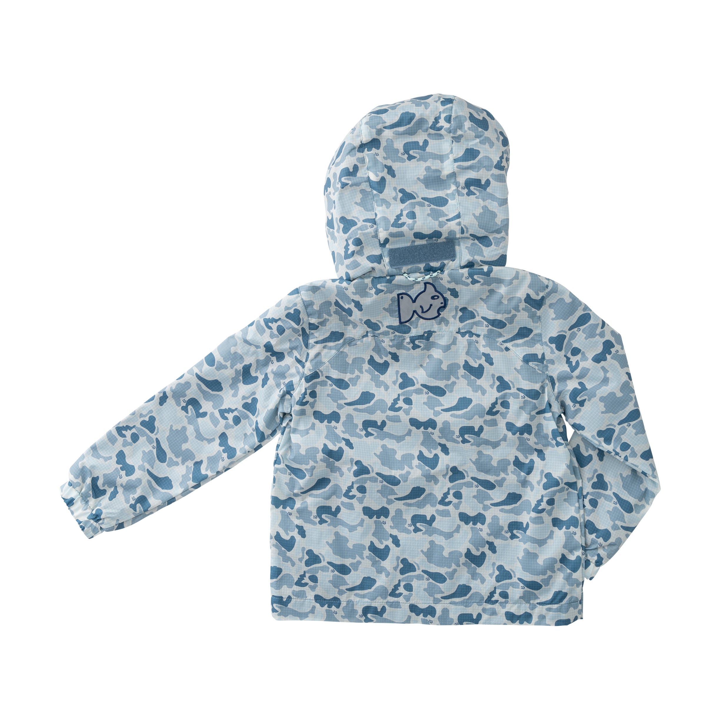 Prodoh Reflective Rain Jacket, Blue Break Point Camo