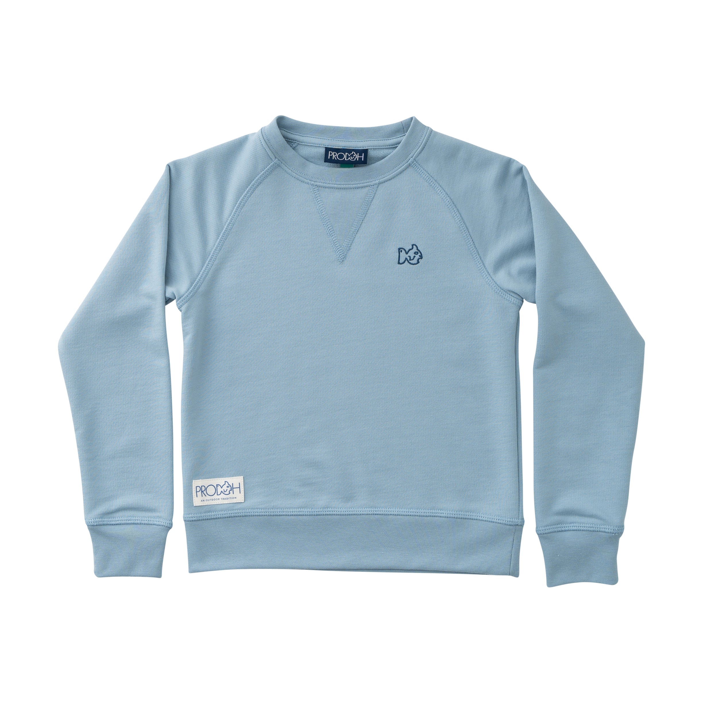 Prodoh Crew Control Sweatshirt, Ash Blue