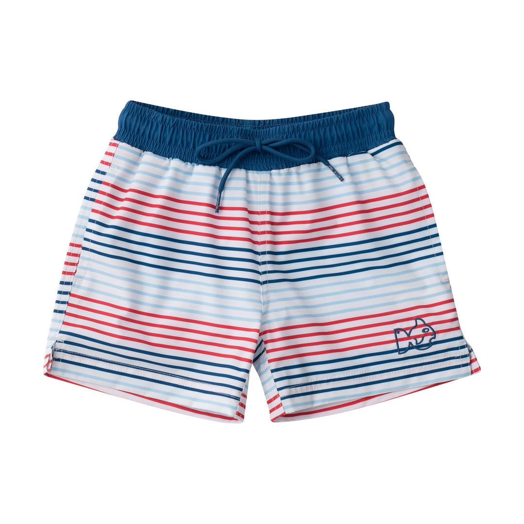 Prodoh Boogie Board Swim Trunk, American Stripe