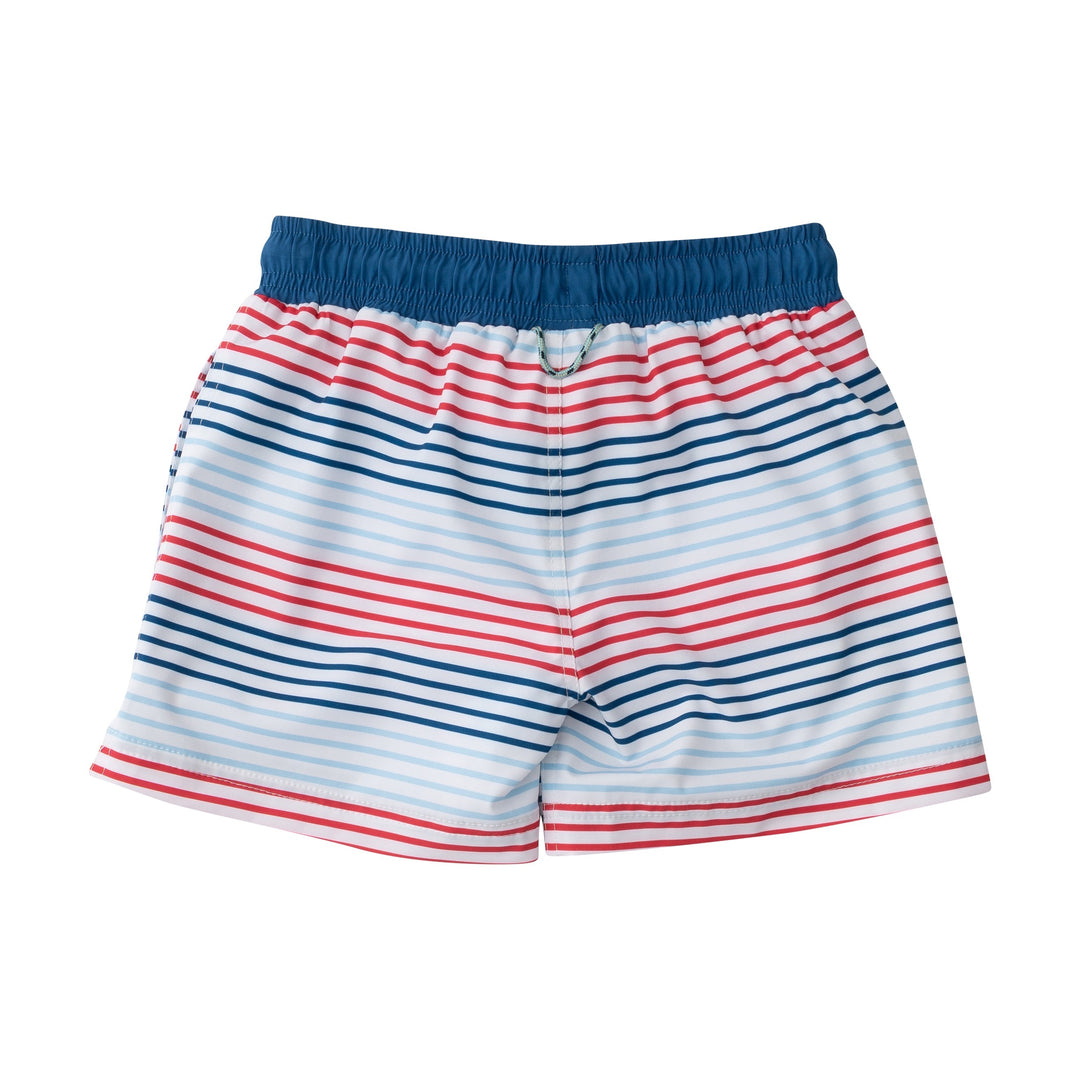 Prodoh Boogie Board Swim Trunk, American Stripe