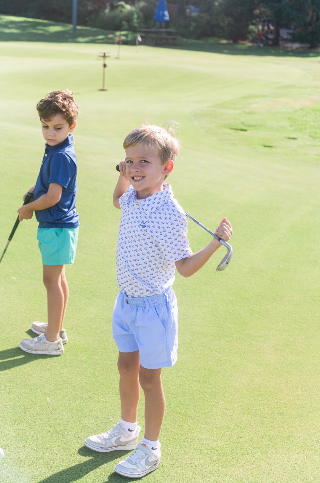 Prodoh Pro Performance Polo, Golf Cart Print