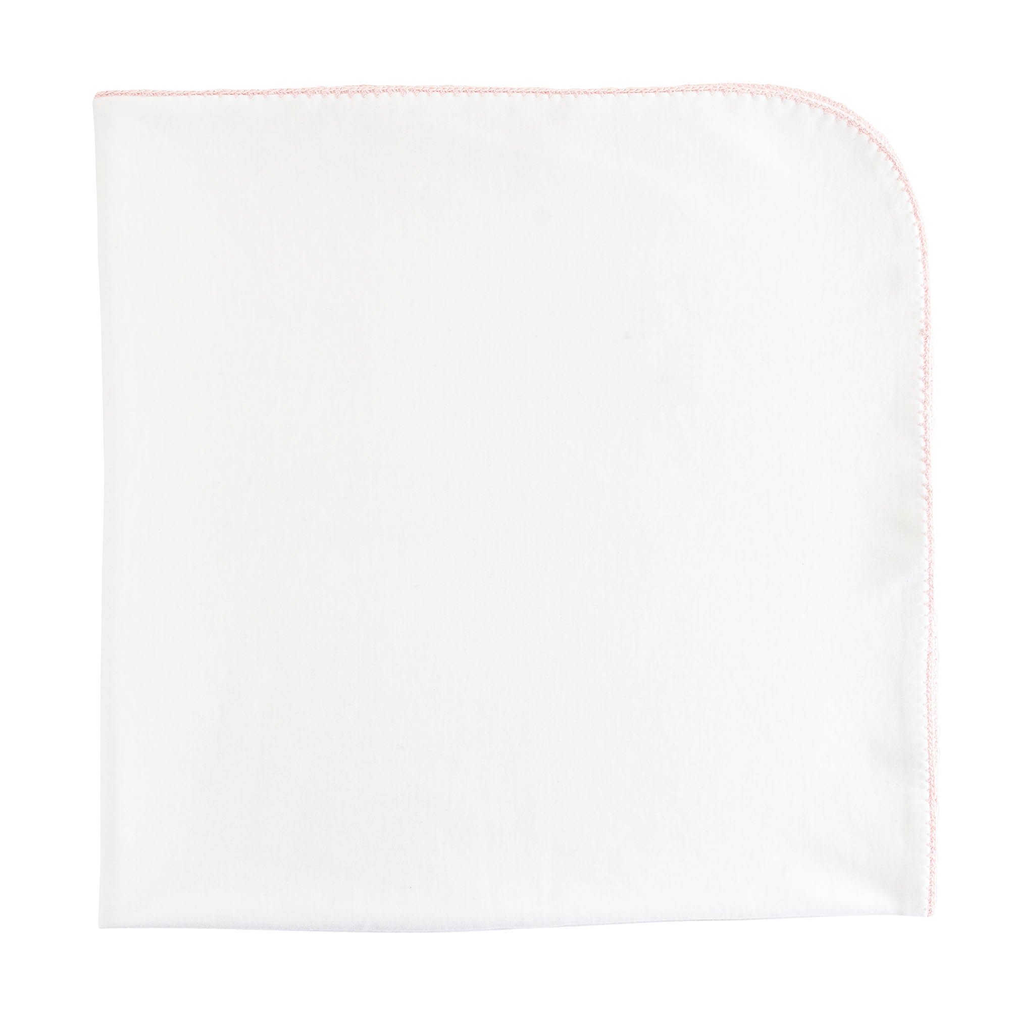 Baby Club Chic Receiving Blanket with Crochet Trim