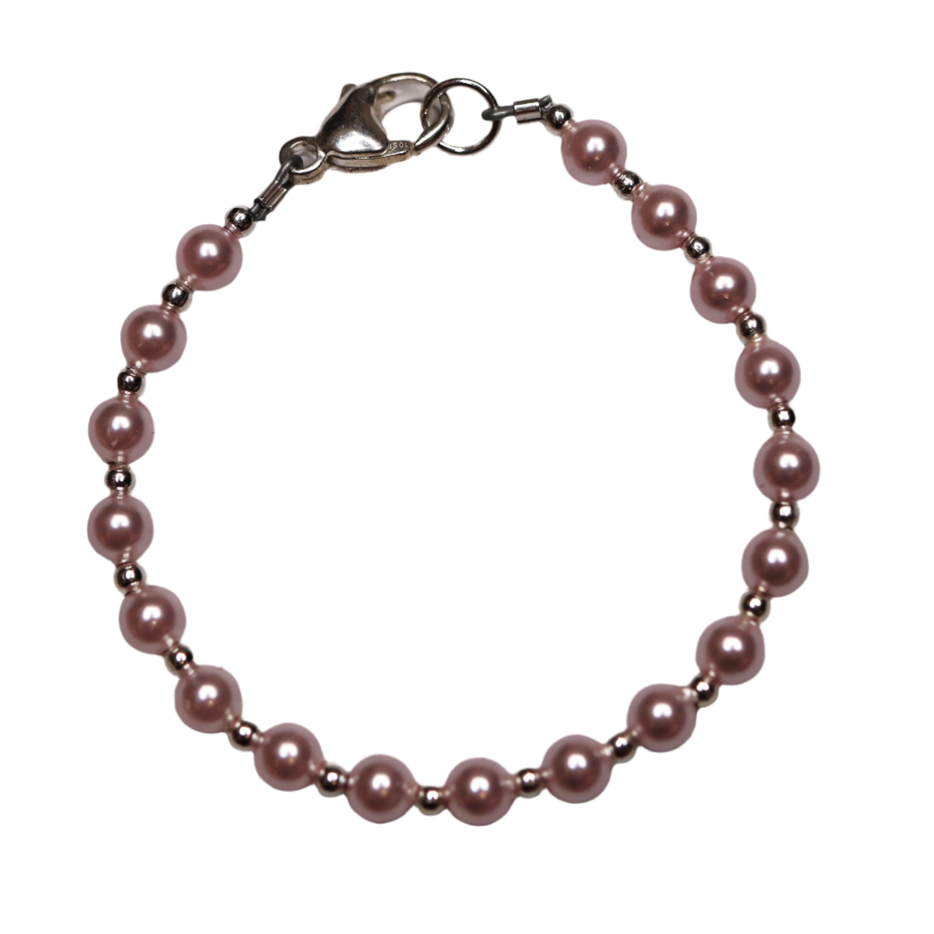 Zsa Zsa & Lolli Pink Pearl Bracelet