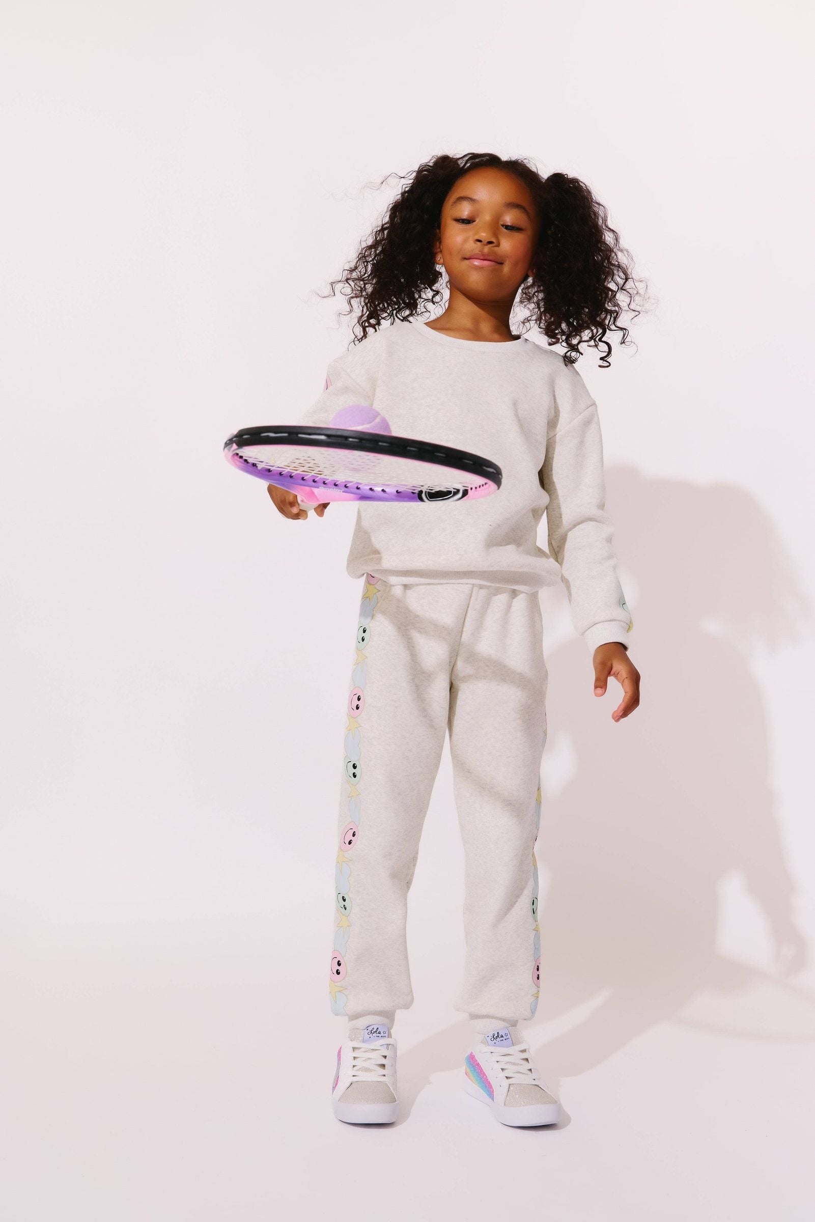 Lola & The Boys Rainbow Smiley Set