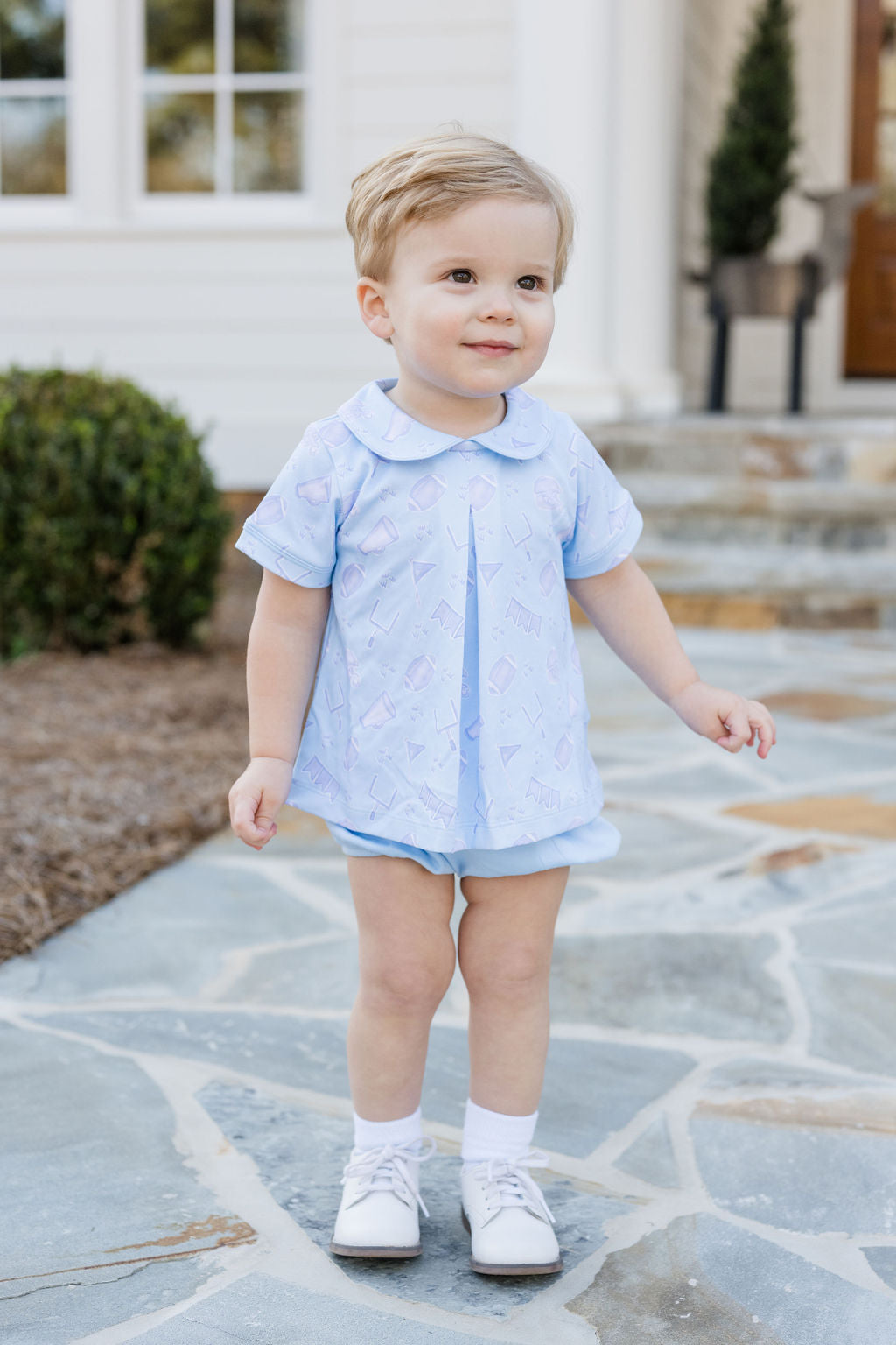 James & Lottie Rory Diaper Set, Game On